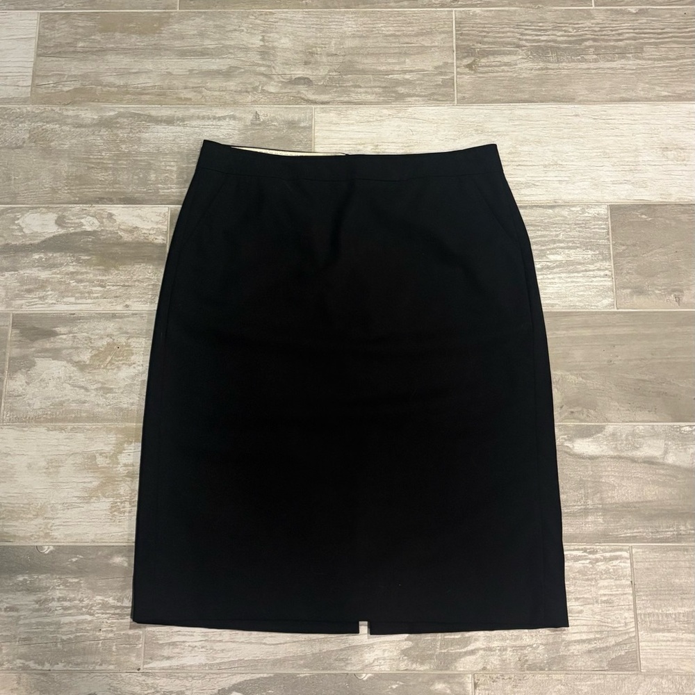 Banana Republic Black Knee-Length Pencil Skirt